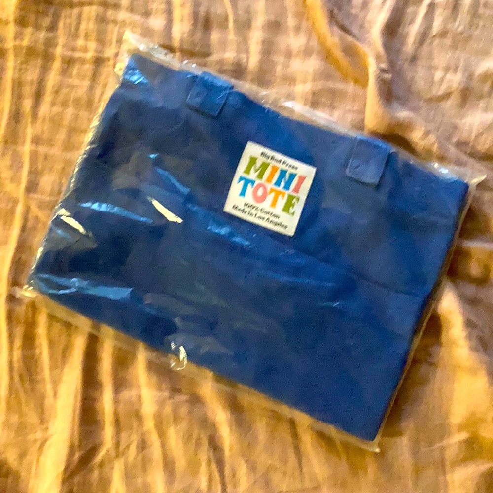 big bud press mini tote, blue